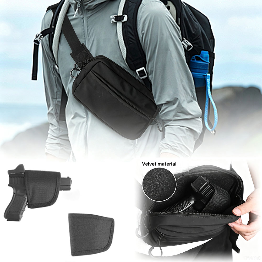 Edc Concealed Carry - Riñonera táctica oculta con funda para