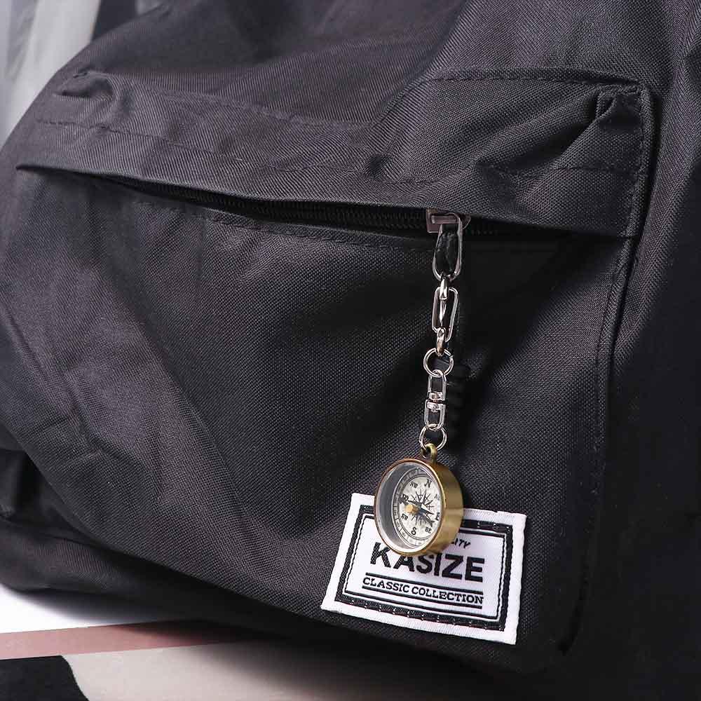 Compass Keychain Mini - 1 Pieza Llavero de Aleación de
