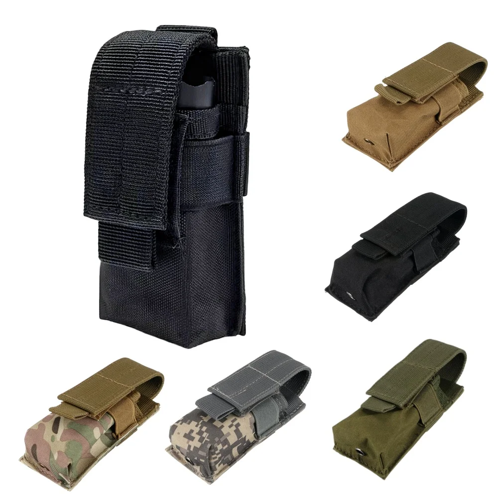 Edc Carry Belt Pouch - Molle-bolsa táctica para linterna M5, funda