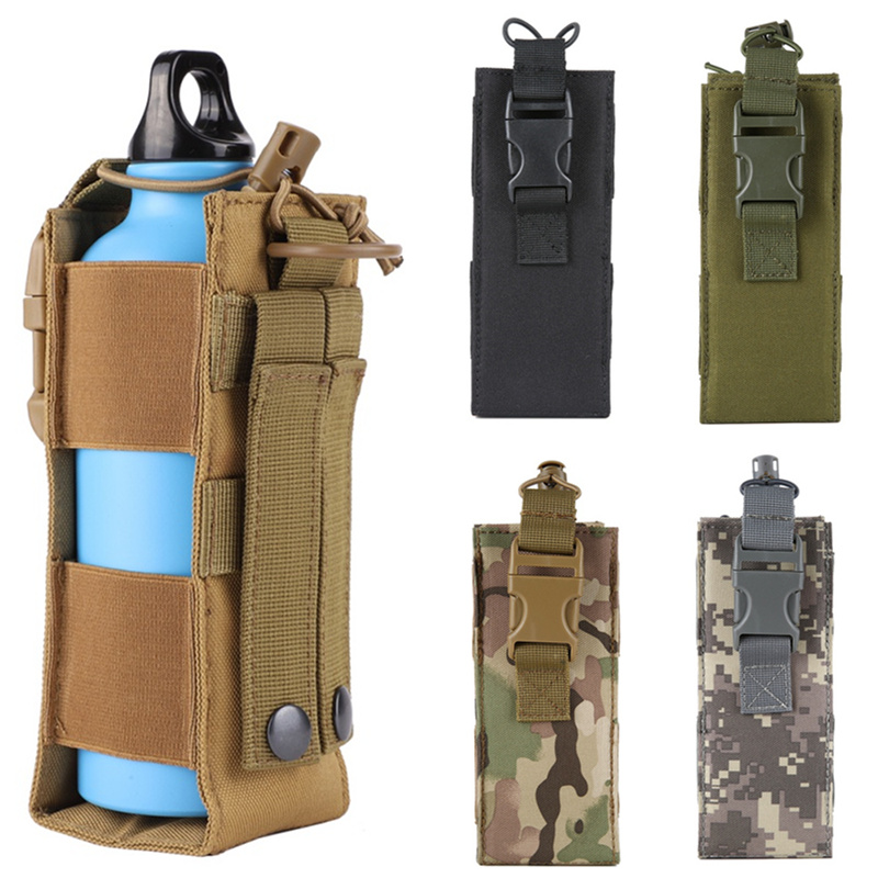 Edc Carry Belt Pouch - Funda para botella de agua Molle,