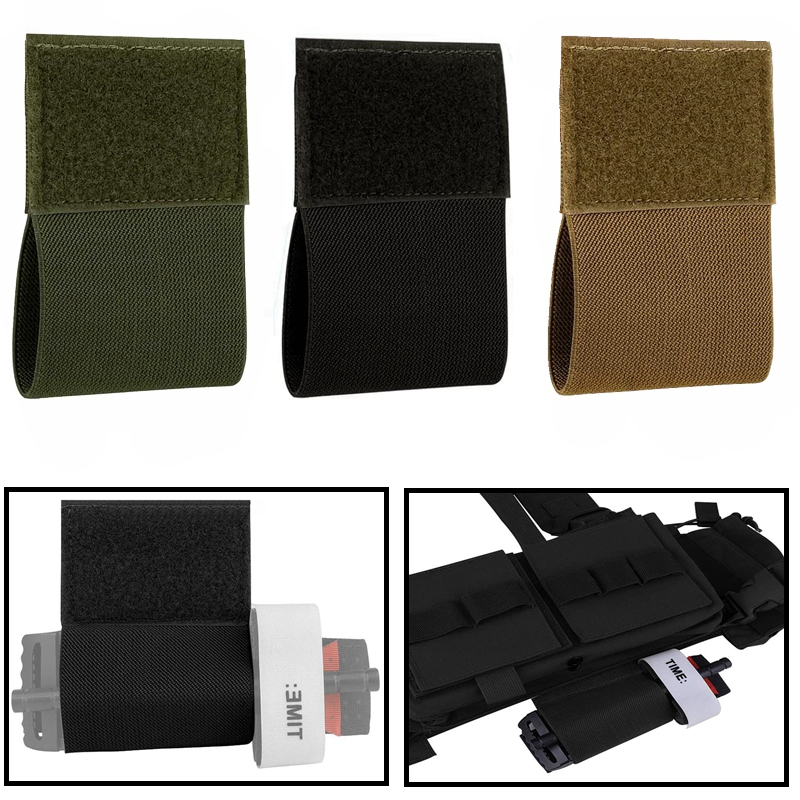 Edc Carry Belt Pouch - 2 unidades de soporte elástico para