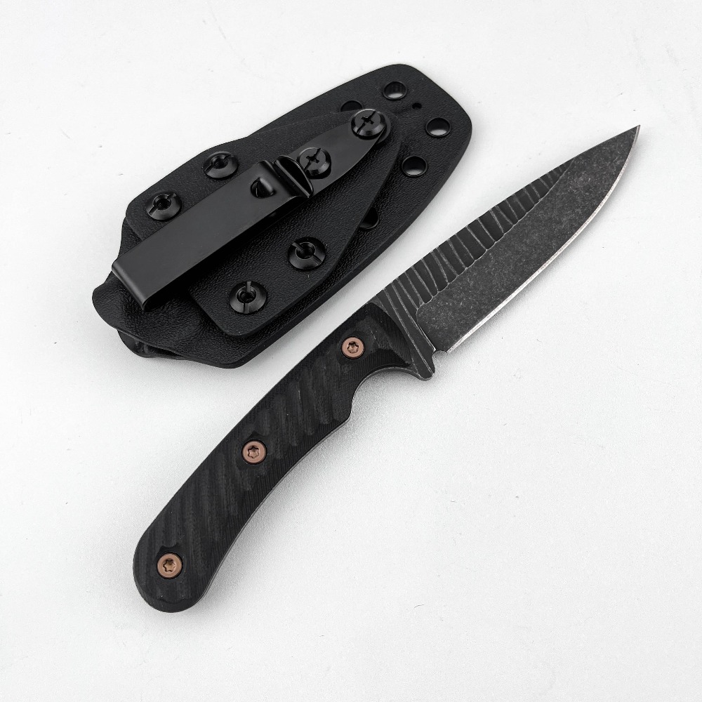 Cuchillo Bushcraft de Espiga C - Edc Carry Fixed Blade Knife reseña y precio