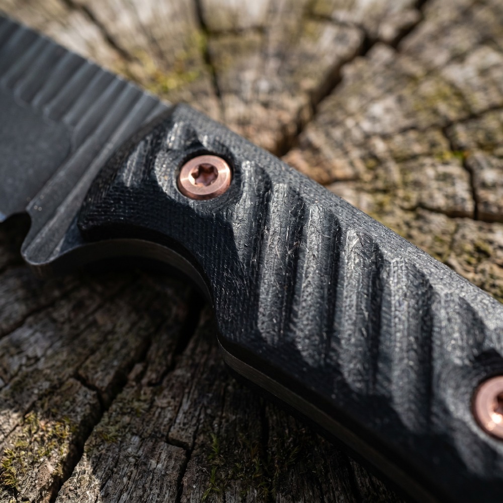 Cuchillo Bushcraft de Espiga C - Edc Carry Fixed Blade Knife reseña y precio