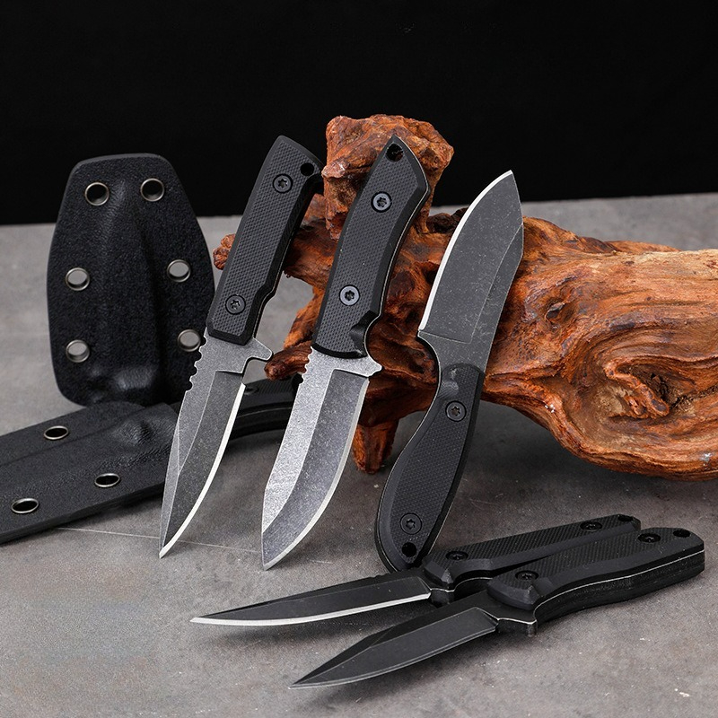 Cuchillo de hoja fija pequeña  - Edc Carry Fixed Blade Knife reseña y precio