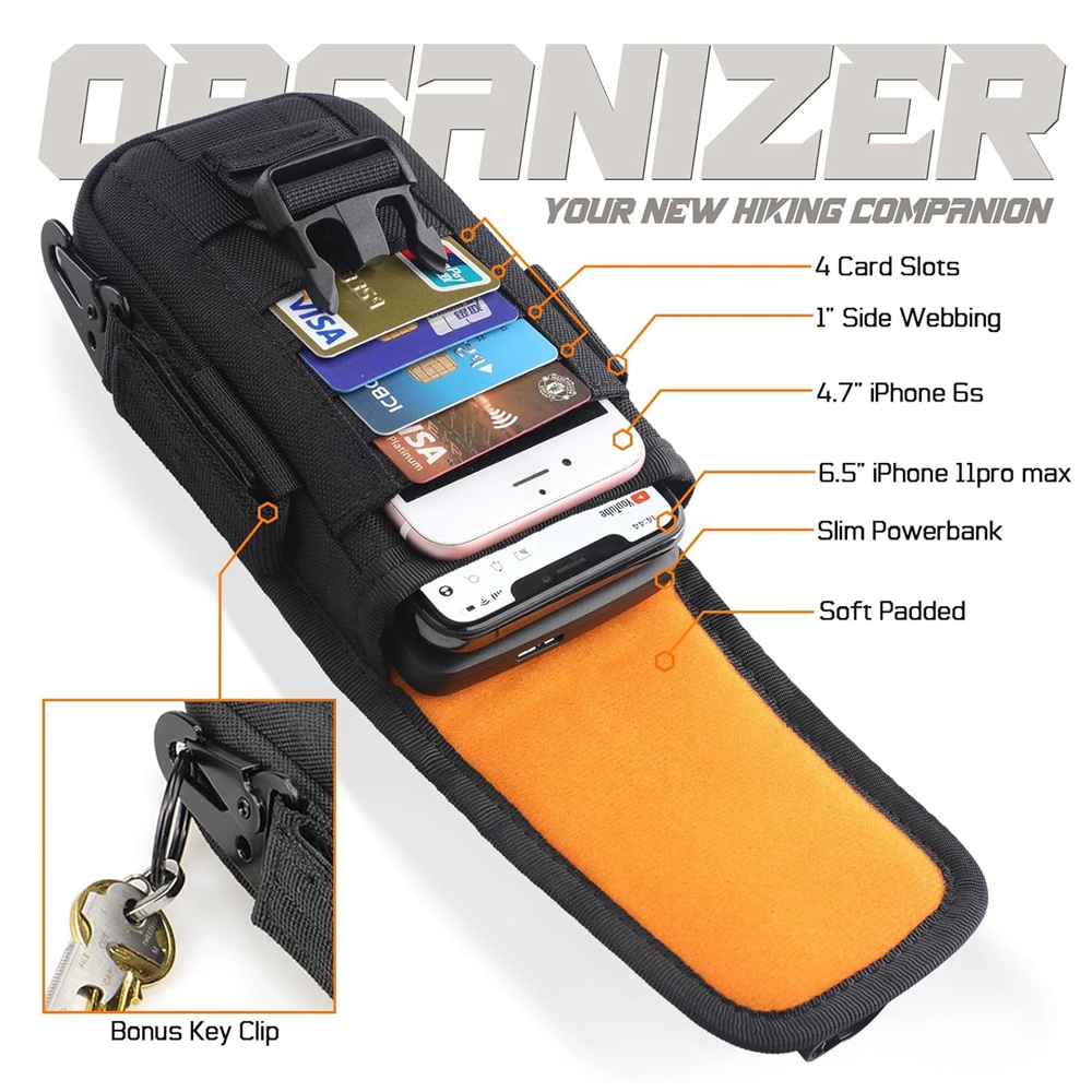 Funda Táctica para Teléfono Mo - Edc Carry Belt Pouch reseña y precio