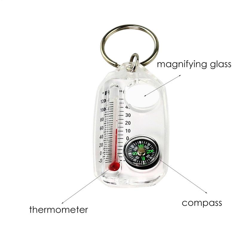 Mini llavero multifunción Camp - Compass Keychain Mini reseña y precio