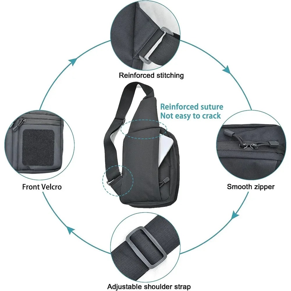 Bolso táctico oculto tipo band - Edc Concealed Carry Backpack reseña y precio