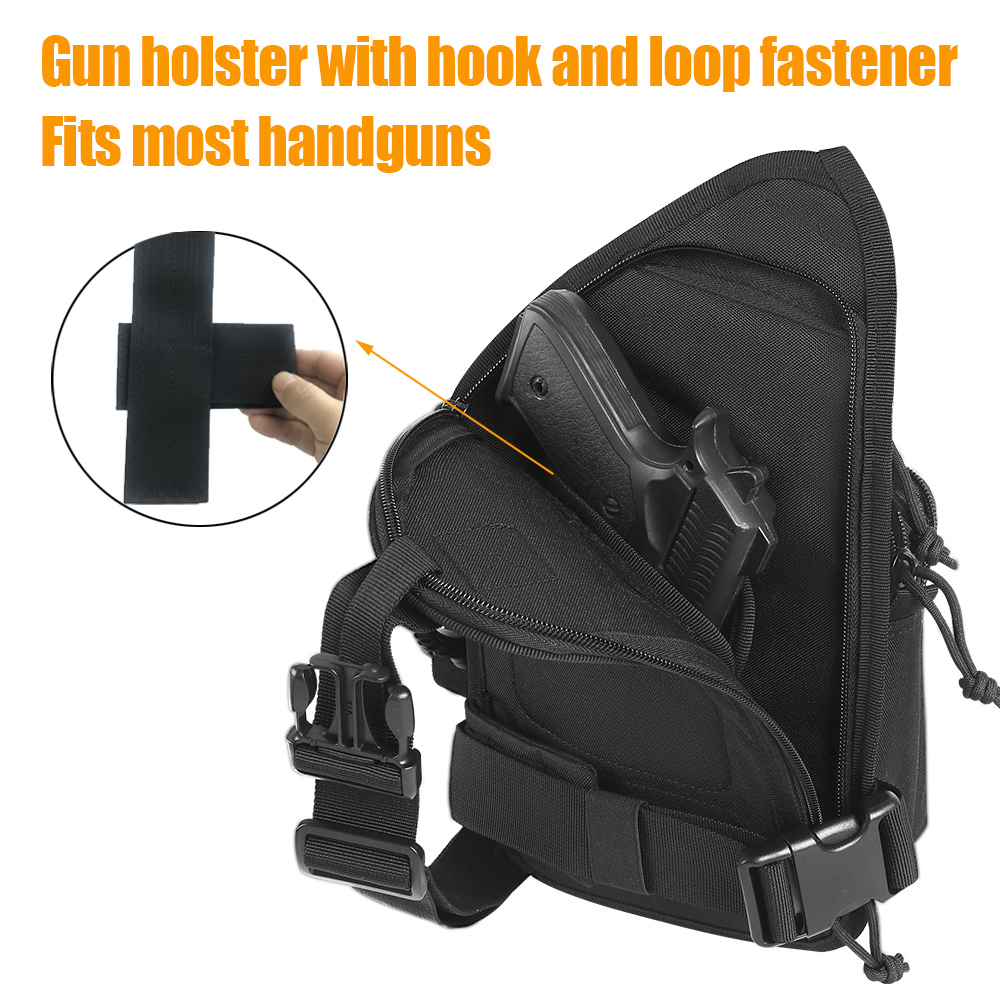 Bolso táctico oculto para tran - Edc Concealed Carry Backpack reseña y precio