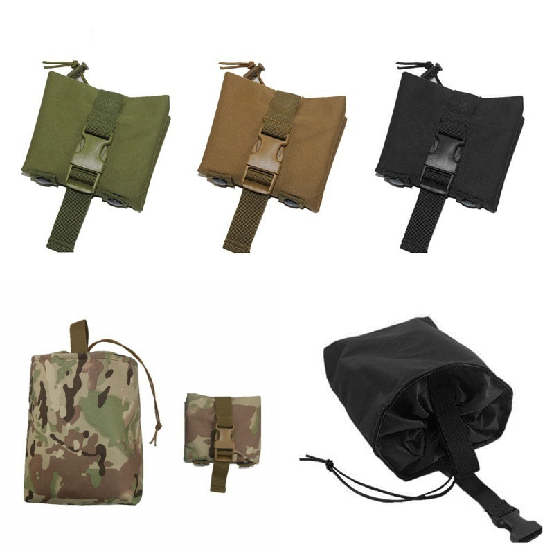 Nueva bolsa plegable Molle par - Edc Carry Belt Pouch reseña y precio