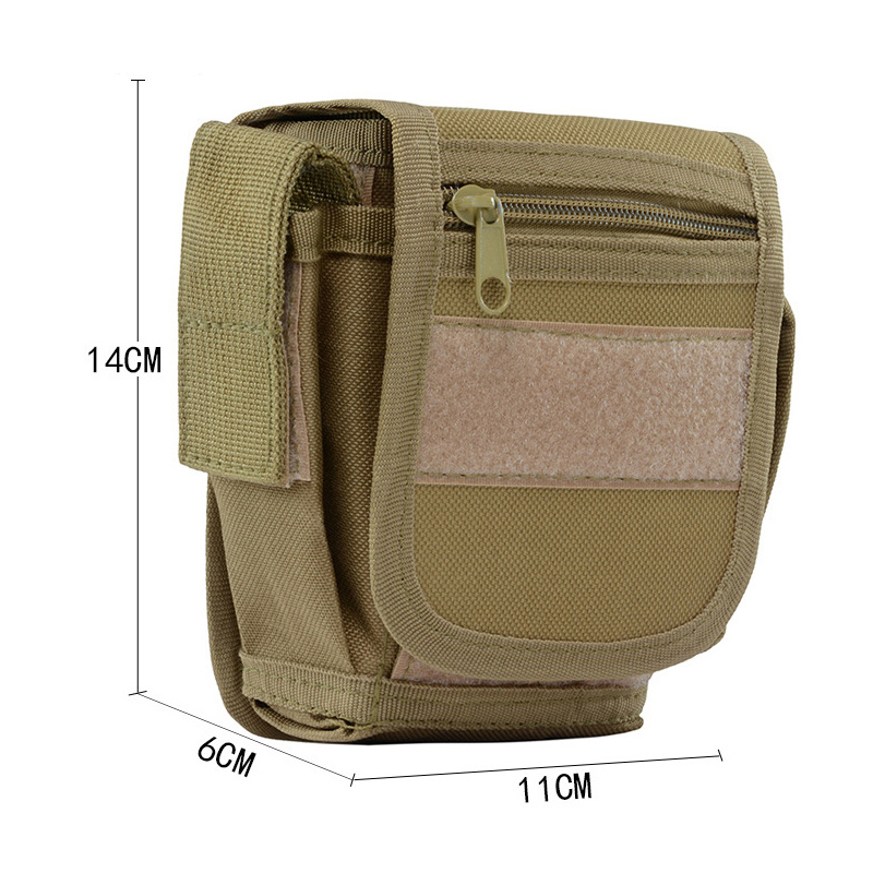 Bolsa táctica EDC Molle, riñon - Edc Carry Belt Pouch reseña y precio