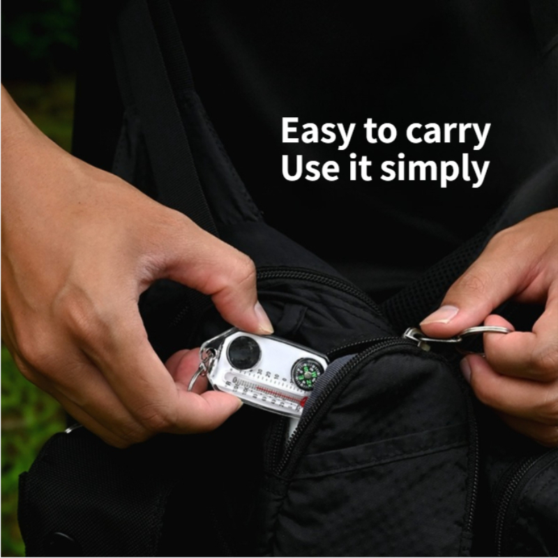Mini Llavero de Supervivencia  - Compass Keychain Mini reseña y precio