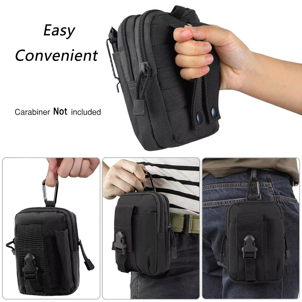 Bolsa de Cintura Táctica para  - Edc Carry Belt Pouch reseña y precio